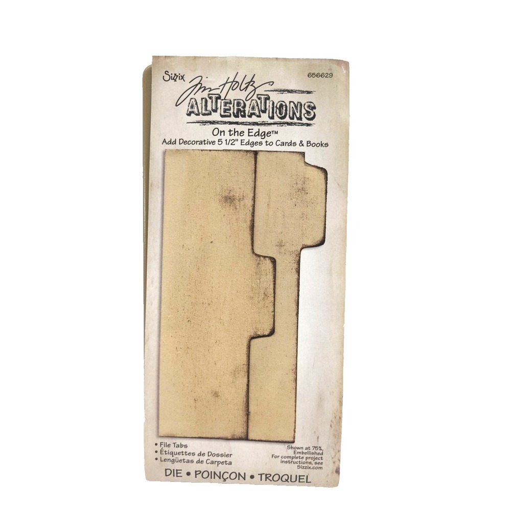 Sizzix Tim Holtz Alterations On The Edge File Tabs 656629